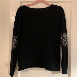Autumn Cashmere sweater with elbow patches